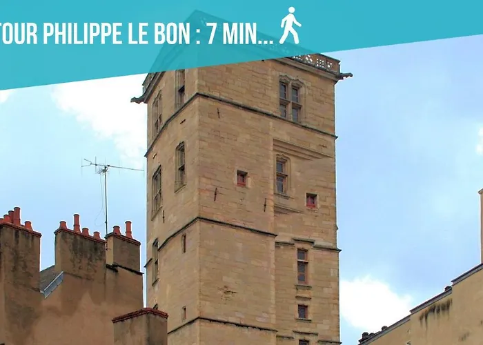 La Cachette - Topdestination-dijon - Centre - Classe 3 Etoiles Apartment Dijon